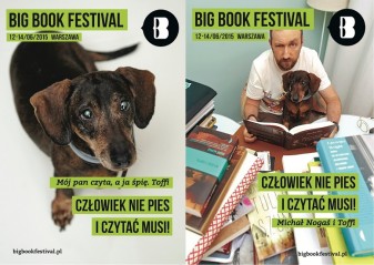 BBF2015.Czlowiek nie pies i czytac musi! Michal Nogas i Toffi